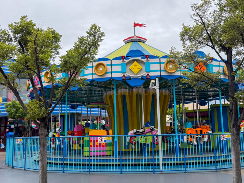carousel at legoland japan