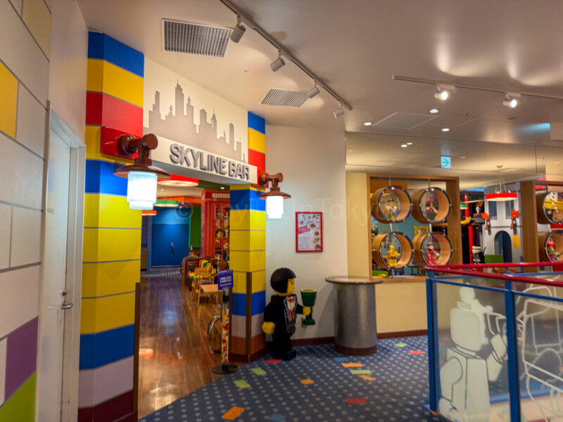 Skyline bar at legoland japan hotel