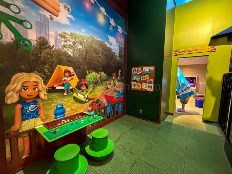 lego friends play area at legoland japan hotel