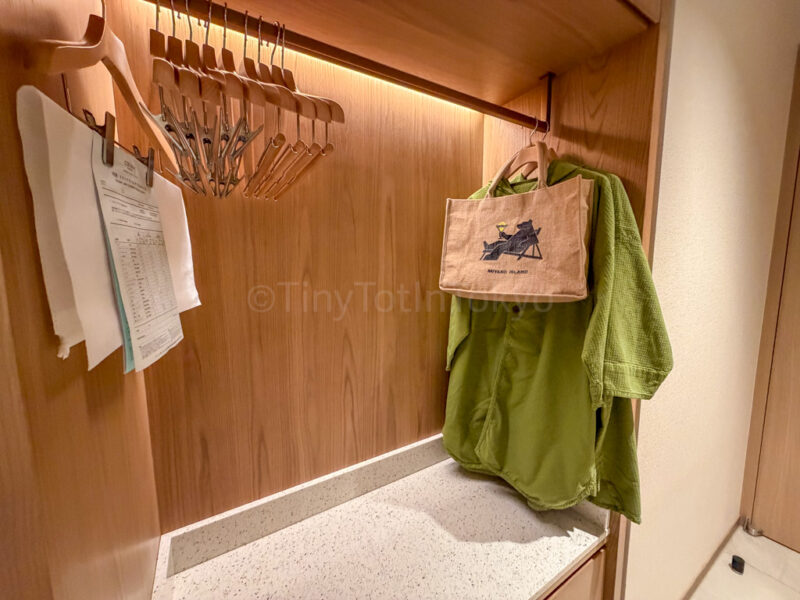 closet space at canopy by hilton in okinawa miyako island