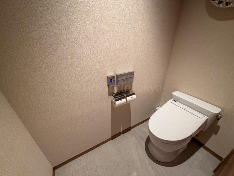 toilet in twin deluxe room at canopy by hilton in okinawa miyako island