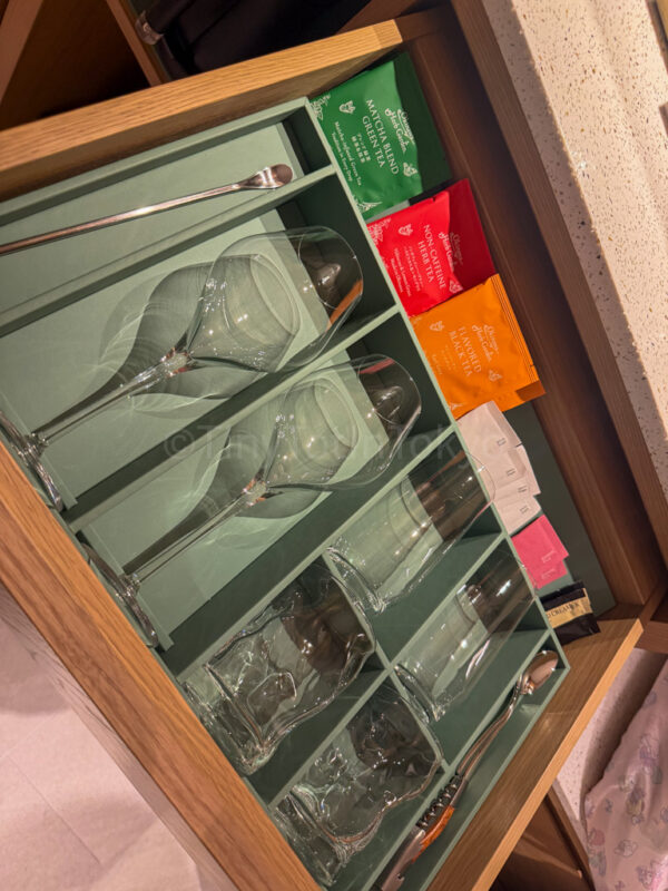 glasses at canopy by hilton in okinawa miyako island