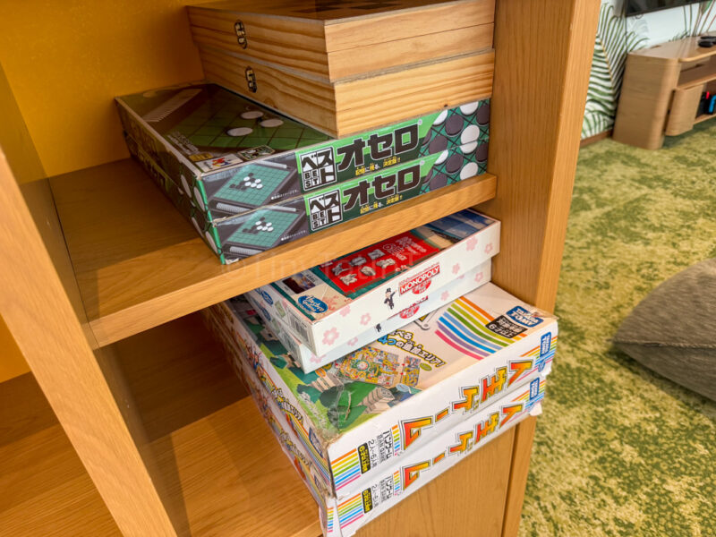 board games at shima sprouts indoor playroom for kids at canopy by hilton in okinawa miyako island