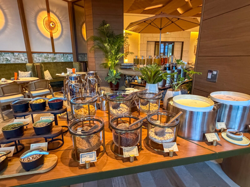 buffet breakfast at canopy by hilton in okinawa miyako island
