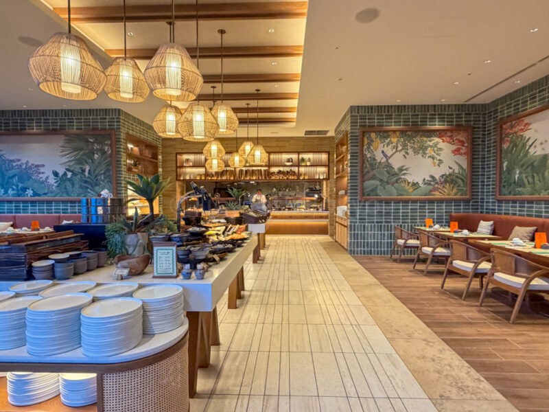 buffet breakfast at canopy by hilton in okinawa miyako island
