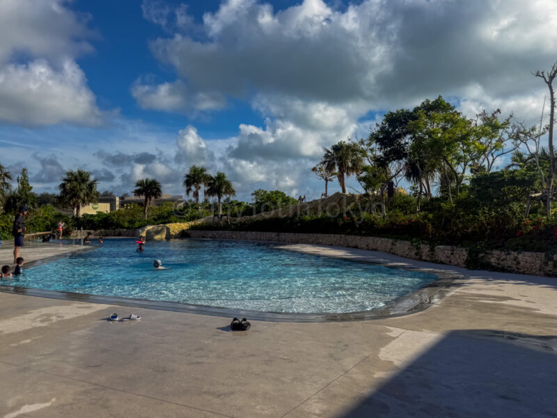 children's pool at Hilton in Miyakojima