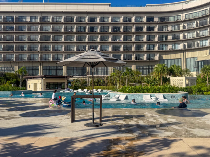 pool at hilton miyakojima