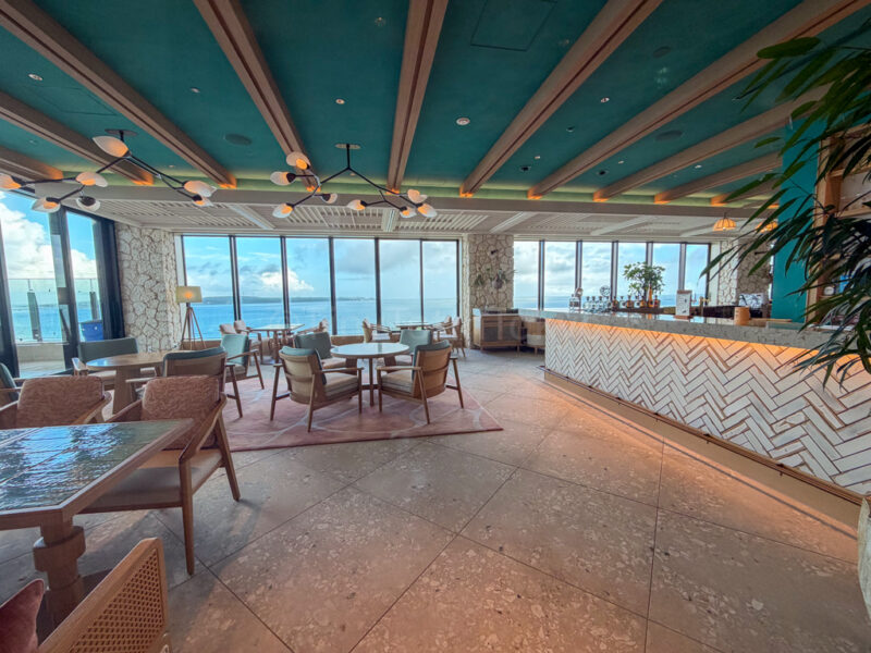 bar at canopy by hilton in okinawa miyako island