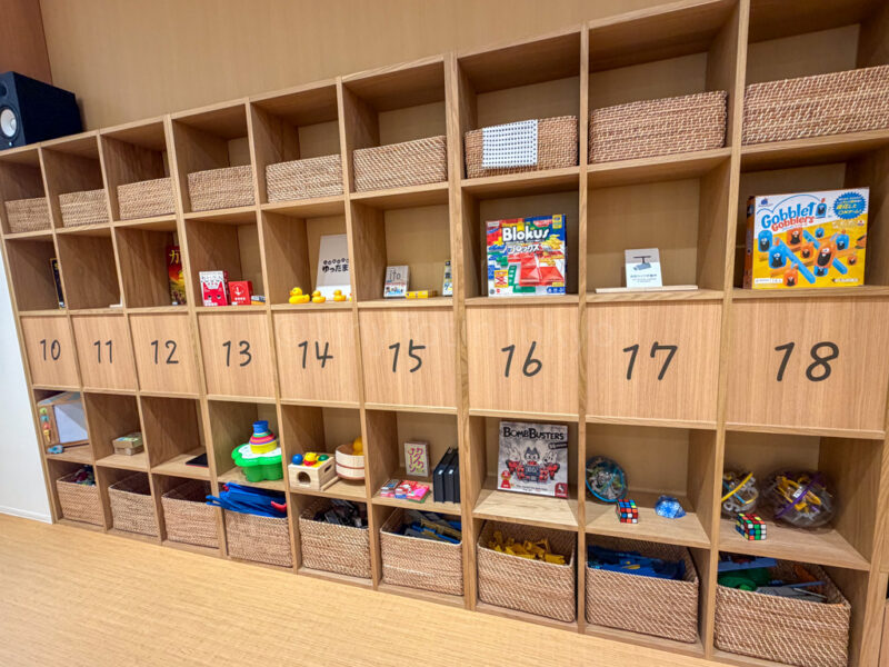 games at play area for kids at yuttamari spa world osaka